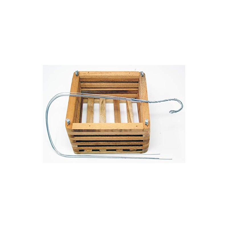 Slat Vanda Orchid Basket. Cedar. 8 Inch with 20 inch