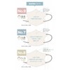 Sokaiteki deCOGAO No. 9 Non-Woven Mask, Contoured, 3 Layers, 18