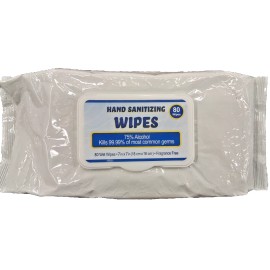 Ethyl-Alcohol Ethyl Alcohol Hand Sanitizing Wipes 6 Packs (480 Wipes Total) – Unscented, Large