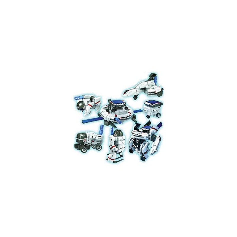 Imori Kits Robot Solar Espacial 7 EN 1, Multicolor