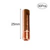 30 Pcs Copper Contact Tips Welding Contact Tips 0.8 MM