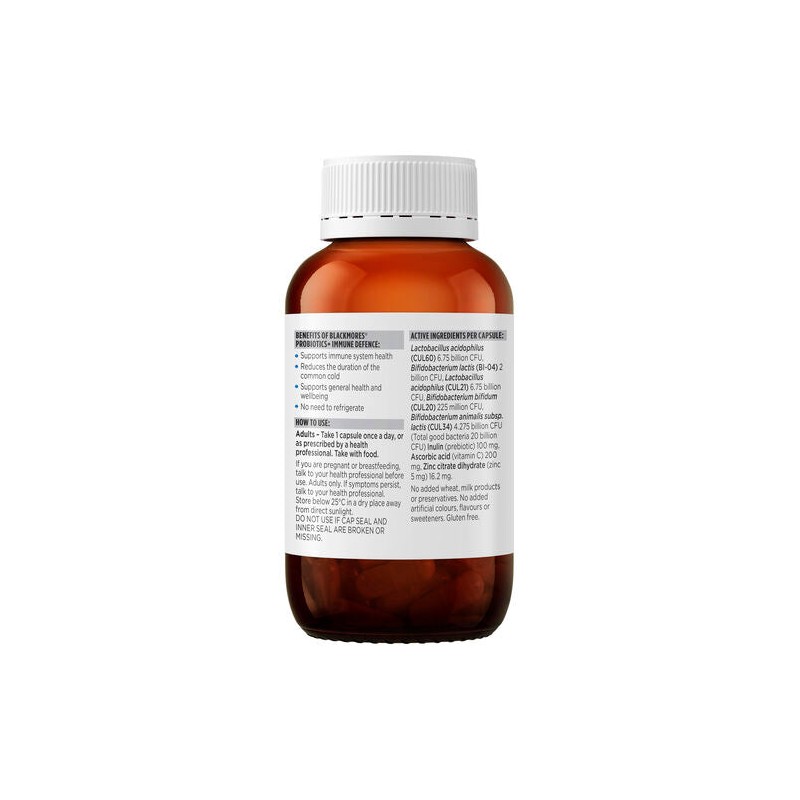 Blackmores Probiotics+ Immune Defence 90 Capsules