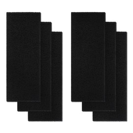 Carbon Filters for Litter Box Automated, 6 Pack Replacement Filters 9"×3" Thickened Type, Activated Carbon Filters Absorb Odor & Dust Control Moisture