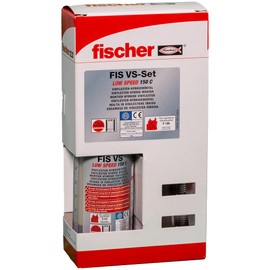 Fischer FIS VS 150 °C with Certification for Concrete and Brick, Set of 1, 110613100