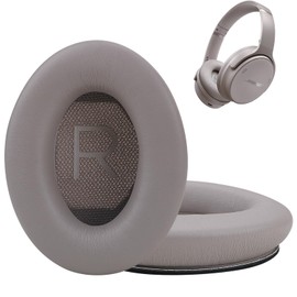 Ear Cushions Replacement for Bose QuietComfort 45 QC35 QC35ii QC25 QC15 with Upgraded Memory Foam& Sweat-Proof Protein Leather (Sandstone)