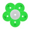 QUEFORET Diamond Polishing Pads Grit 50-6pcs Wet Sanding Discs 100mm