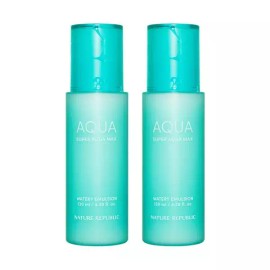 Nature Republic 네이처리퍼블릭 슈퍼 아쿠아 맥스 수분 에멀젼 2개 Nature Republic Super Aqua Max Moisturizing Emulsion 2PCS