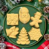 3D Christmas Silicone Molds, Large Size Xmas Baking Mold with