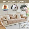 Jecpuo Washable Pet Couch Cover Protector for Sectional Sofa Armrest