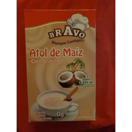Bravo CORN STARCH COCONUT FLAVOR / ATOL DE MAIZ SABOR COCO