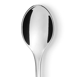 Alessi 5180/8 Nuovo Milano Cucchiaino da caffè in Acciaio Lucido, Set da 6