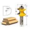 Yonico 13515 5 Bit Bullnose Router Bit 1/2-Inch Shank