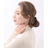 [ヴxante-nu] vingtaine Velour Leopard Pattern Faux Suede Animal Print Simple