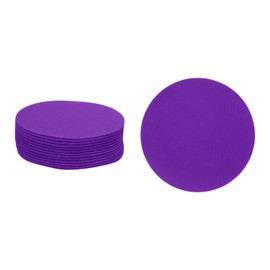 sourcing map 24 Pcs Carpet Spot Markers, 4 Inch Circle Floor Dots for Classroom Carpet, Circles Spots Dots for Preschool Teacher Supplies, Flexible Seating, Purple