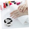 PACKOVE Nail Polish Remover Pads Gentle Moisturizing Travel Wipes for