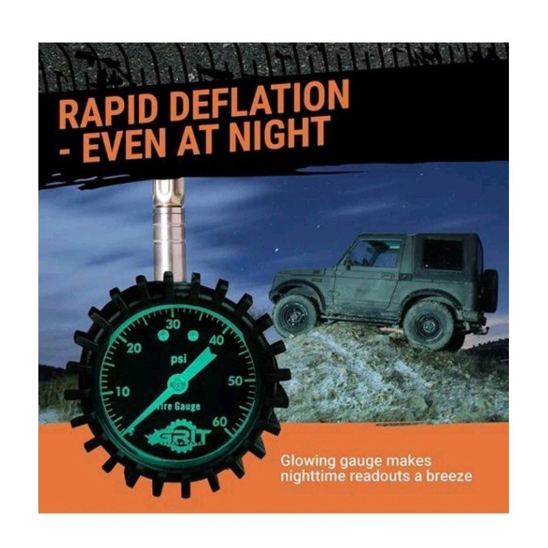 GRIT PERFORMANCE Tire Pressure Rapid Deflation Kit - Offroad -