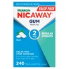 Nicaway 2mg Stop Smoking Mint Gum (Pack of 240)