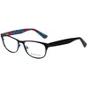 Ana & Luca Designer Reading Glasses Chiara in Black 51mm +0.25