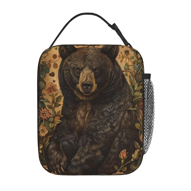 Cromcu Insulated Lunch Box for Adults - Bear Lunch Box