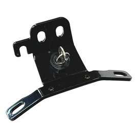Sportster 86-03 Top Motor Mount With Key & Coil Mount, Black