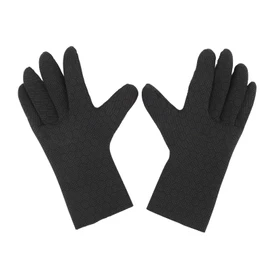 1 Pair Diving Gloves Warm Cold Proof Prevent Slip 3mm Neoprene Five Finger Water Gloves for Snorkeling Boating Surfing M