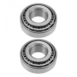 sourcing map LM11749/LM11710 Tapered Roller Bearing Cone and Cup Set 0.6875" Bore 1.57" O.D. 0.575" Width 2pcs