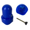 MSSVIGING Large Trampoline Enclosure Pole Caps with Screw-in Bolts, Only