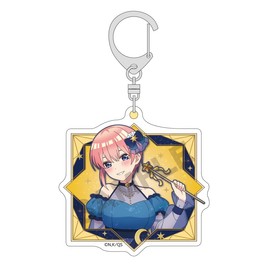 The Quintessential Quintuples of the Bride Ichihana Nakano Acrylic Key Chain Space Dress
