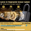 Pothunder Fingerprint Padlock, Smart Padlock, Locker Lock, Combination Lock, Fingerprint