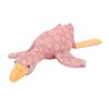 Goose Stuffed Animal Rose Pattern Soft Comfortable Cute Goose Plush