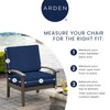Arden Outdoor Deep Seat Cushion Set, 24 in x 24