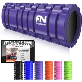 Fit Nation Fascia Roll – Foam Roller Set for Self-Massage with Exercise Book – Sport Massage Roller For Beginners, Professionals, Women’s and Men’s