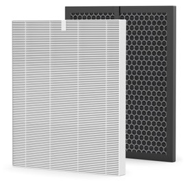 Filter Q–1712-0123-00 For Winix 5510/5520 Air Purifier Filter, Replacement for Large Room Up to 1881 Ft²/Hr, HEPA Filter+Activated Carbon Filter for Pet Dander, Smoke, Dust, Pollen