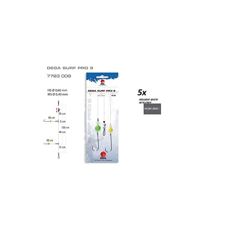 Set of 5 Surf Pro No. 9 Surf Surf Pro