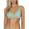 ToBeInStyle Top triángulo sin costuras de cobertura completa para mujer
