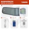 Baumanómetro digital de muñeca - Apagado automático, incluye estuche