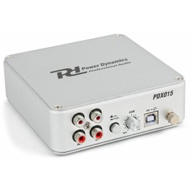 Power Dynamics PDX015 LP digitizing phono USB preamplifier