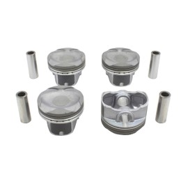 DNJ P4244.20 Piston Set Oversize .020 (.50mm) For: Scion IQ 2012-2015 1.3L L4 DOHC 16v 1NRFE