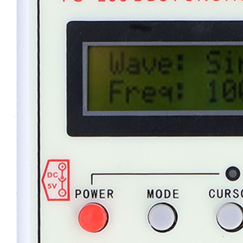 DDS Functional Signal Generator Sine/Square/Sawtooth Triangle Wave FG‑100 1HZ‑500KHZ DC