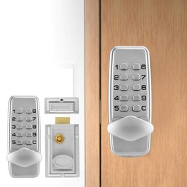 Mechanical Code Lock, Electronic Door Lock Digital Security Coded Lock Waterproof Password Lock, Factories for Warehouses Wardrobes Hotels
