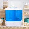 Segawe Portable Compact Lightweight Washer Twin Tub Laundry Washing Machine