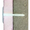 TruFast 5-3/8" Plasti-Grip PMF Fastener (200 EA) White Plastic Heavy-Duty