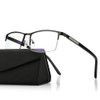 CARA Premium Durable Metal Reading Glasses for Men Flexible Rectangular