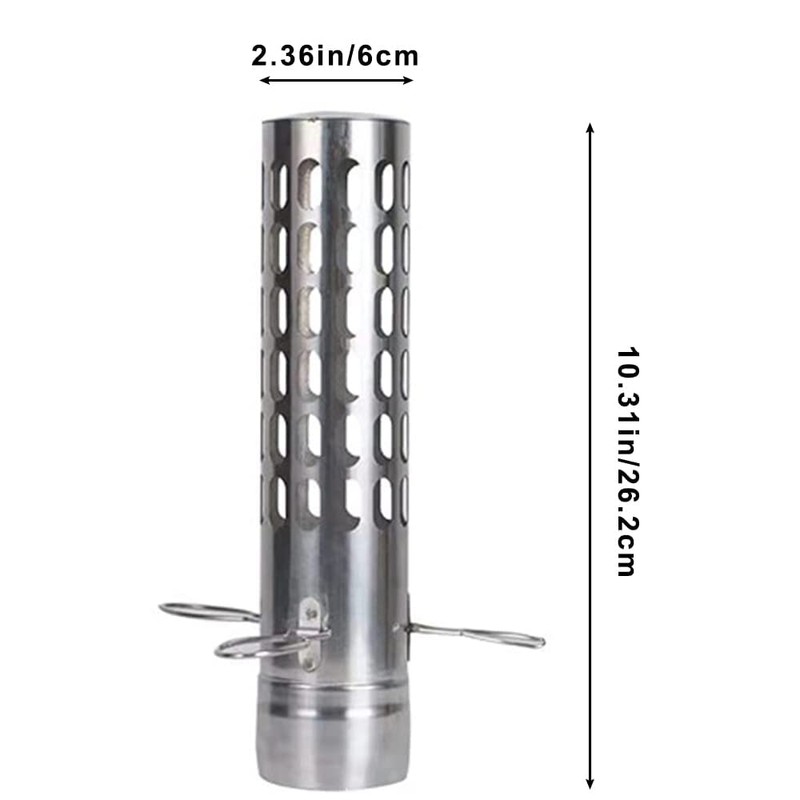 SoloWilder Stove Pipe Spark Arrester Stainless Steel Chimney Tube Stove