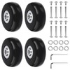 Forhandy Suitcase Wheels Replacement Wheels 4 Pieces 50 x 18
