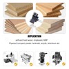 Sinoprotools Spoilboard Surfacing Router Bits 1/4" Shank,Planer Bits with 2pcs