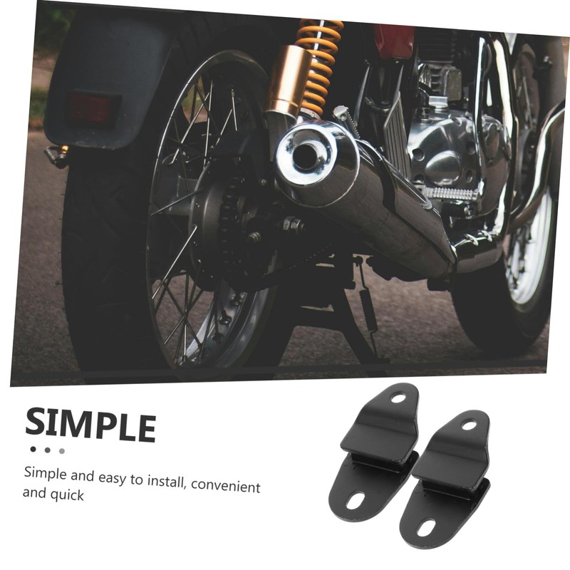 GLEAVI Motorcycle Exhaust Tube Holder Bracket for Secure Fitment Quick
