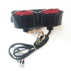 XKMT-Universal Cat Eye Custom Tail Brake License Plate light BLACK