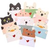 DERRON Animal Message Cards Set of 9 with Envelopes for