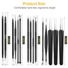 Blackhead Remover Tool Kit, IUMAKEVP 15 PCS Professional Stainless Steel